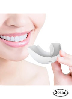 Ocean Multifunctional Anti-Snoring Silicone Braces, Anti-Snoring Device, Night Clenching Guard, Portable Anti-Grinding Braces, Night Sleep Aid to Stop Snoring, Prevent Teeth Grinding Disorder and Clenching  - Image 1