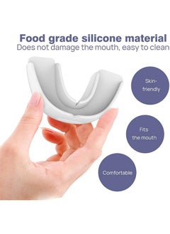 Ocean Multifunctional Anti-Snoring Silicone Braces, Anti-Snoring Device, Night Clenching Guard, Portable Anti-Grinding Braces, Night Sleep Aid to Stop Snoring, Prevent Teeth Grinding Disorder and Clenching  - Image 5