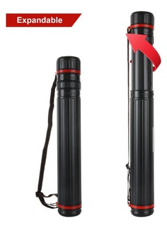 FVIEXE 2PCS Poster Tube, Small Poster Tube with Strap, Art & Poster Storage Transport Tubes, Carry Document, Blueprint, Drawing and Artwork, Round Poster Holder Tube Cases Expand from 17.5 to 28 Inch  - Image 3