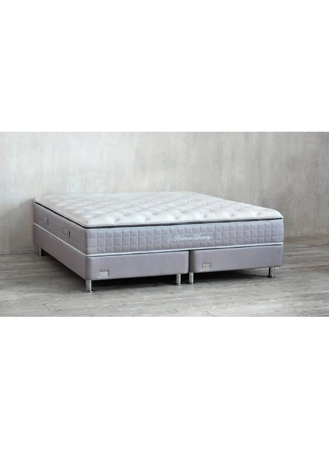Askona Mattress Grether And Wells Luxury Grey 200x180x29 cm (LxWxH) - Image 2
