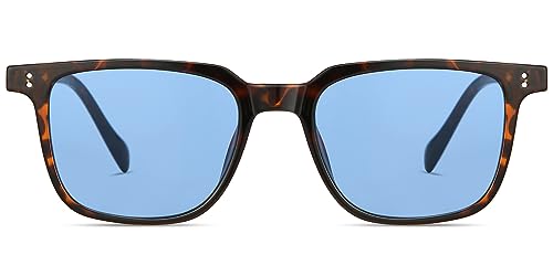 Gtand Unisex Vintage Retro Square Style Tinted Sunglasses For Men Women Fashion Rectangle Sun Glasses 52mm - Image 1