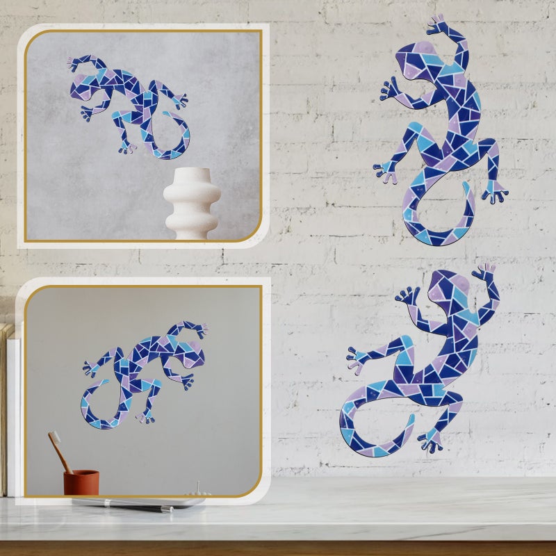 2pcs Colorful Iron Craft Pendant Indoor Wall Hanging Decor Wall Decor - Image 5