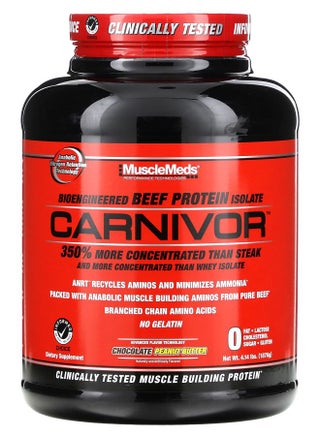 Carnivor Bioengineered Beef Protein Isolate Chocolate Peanut Butter  4.14 lbs (1876 g) - pzsku/Z56F3FAD3352FD219ADB1Z/45/1745417595/86c46cda-a058-4ae1-a2ed-81c27d828546
