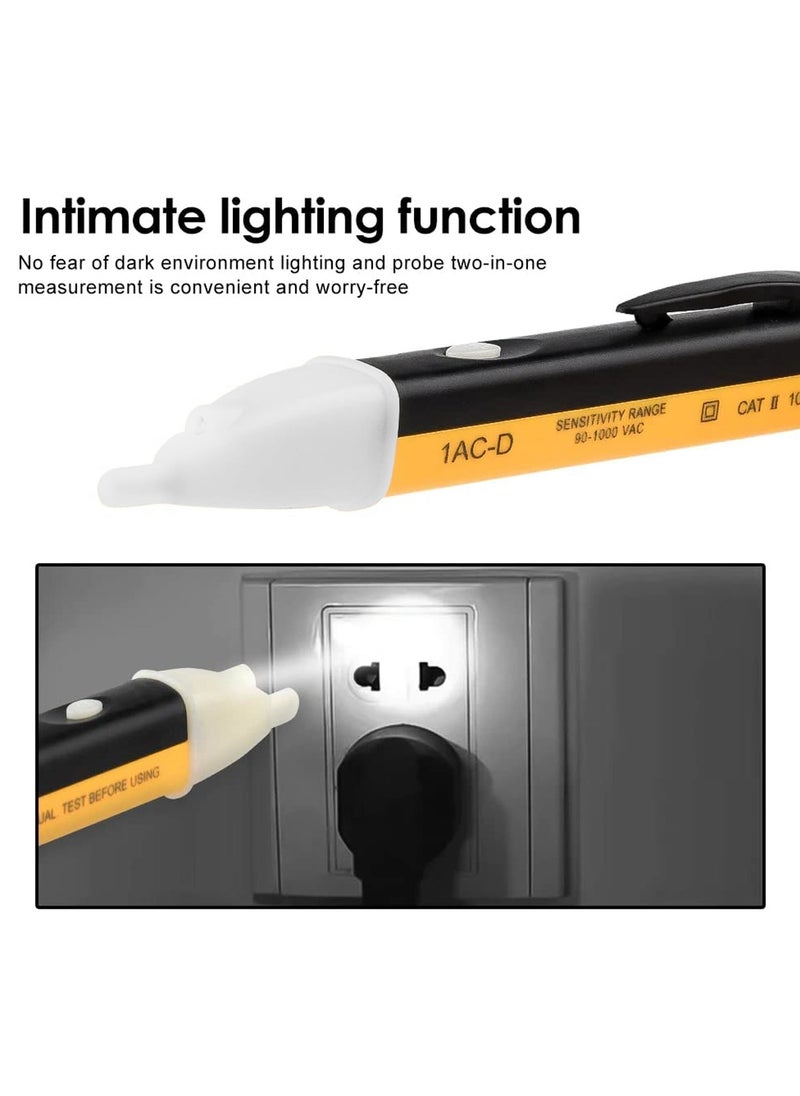 Generic Beliky 1AC-D 90-1000V AC Voltage Tester Pen with LED Light  - Image 5