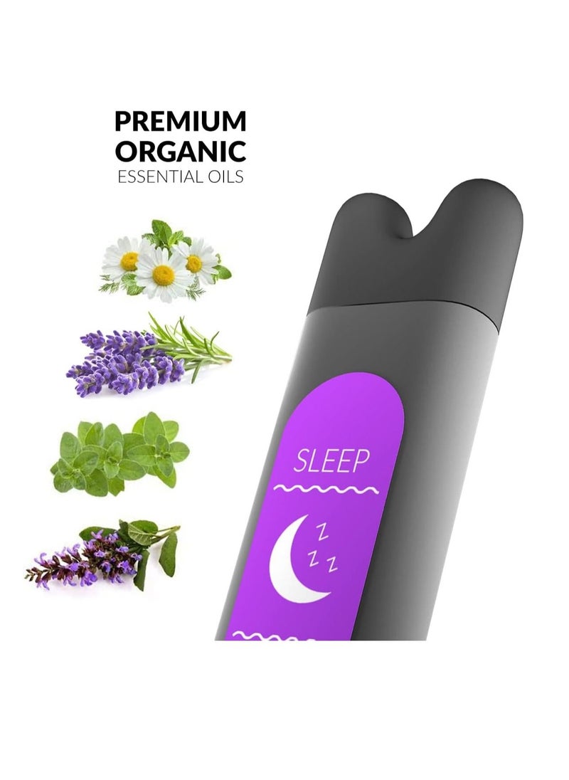 Natranal - Sleep Nasal Inhaler - Natural Nasal Inhaler Stick 100% Natural & Organic Ingredients, Aromatherapy Inhaler - Delicious Aromas - Made in USA 1 Pack - Image 1