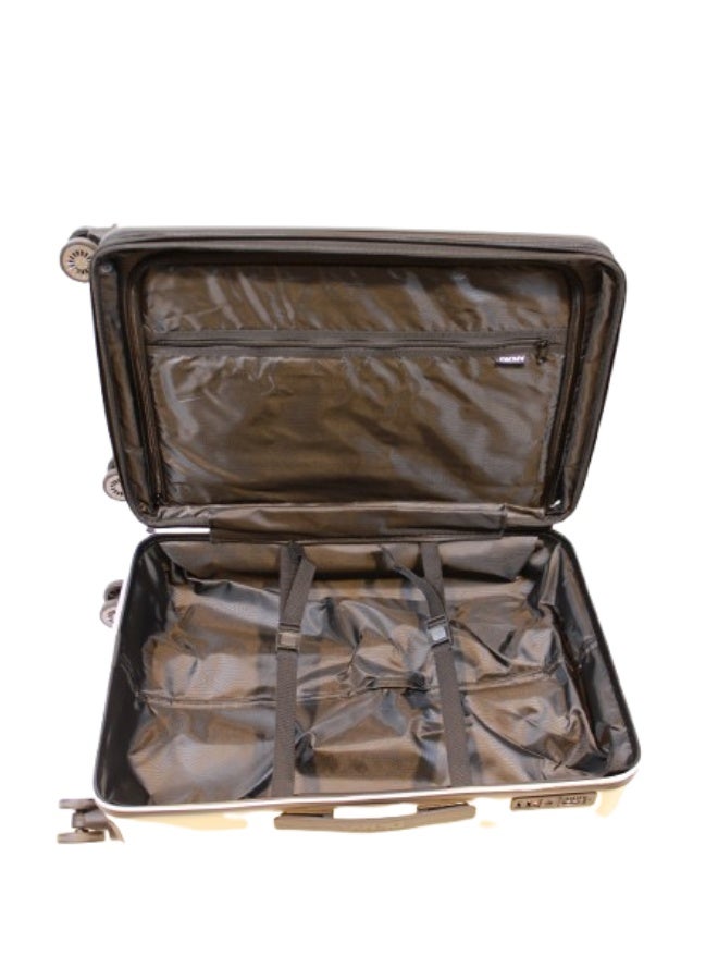 DKNY SOHO Hardside Luggage on Wheels for Unisex | Ultra Lightweight ABS on with Spinner Wheels 4 Color Taupe - Image 4