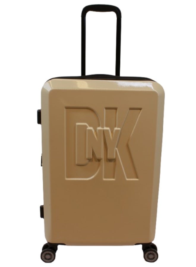 DKNY SOHO Hardside Luggage on Wheels for Unisex | Ultra Lightweight ABS on with Spinner Wheels 4 Color Taupe - Image 1