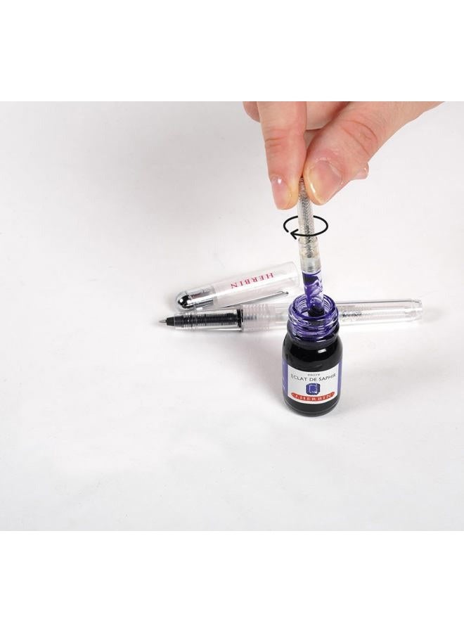 Jacques Herbin 22200T - Transparent Pump For Rollerball and Fountain Pen - Image 2