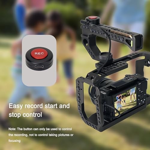 Konova Record Button for Top Side Handle (not Including Handle) Remote Trigger Compatible for Sony A7 / Panasonic S5 / Fujifilm X-T3 - Image 4