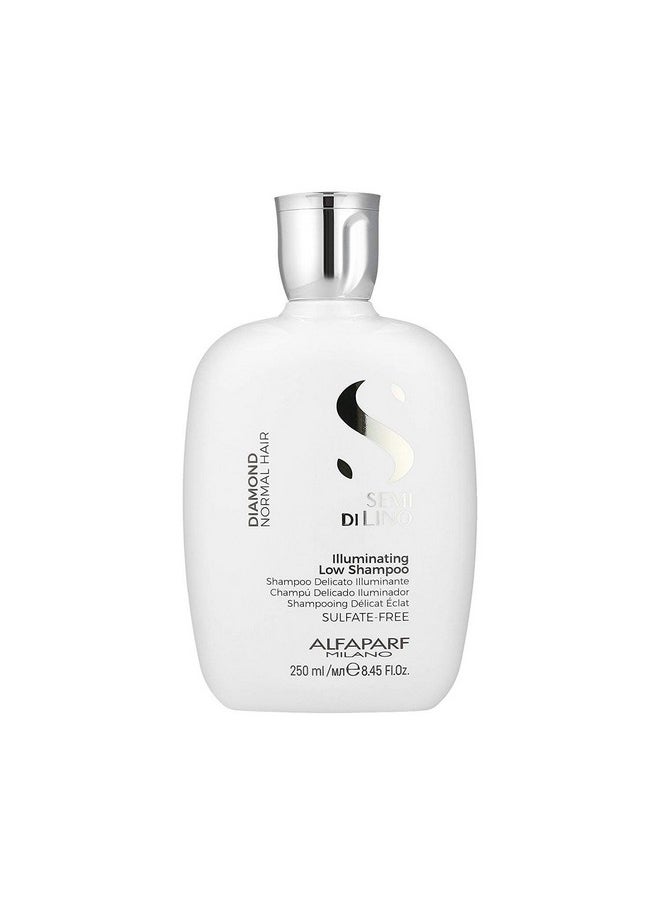 ALFAPARF MILANO Semi Di Lino Diamond Illuminating Shampoo And Conditioner Set Sulfate Free Shampoo And Conditioner For Color Treated Hair Adds Brilliant Shine And Softness  - Image 3