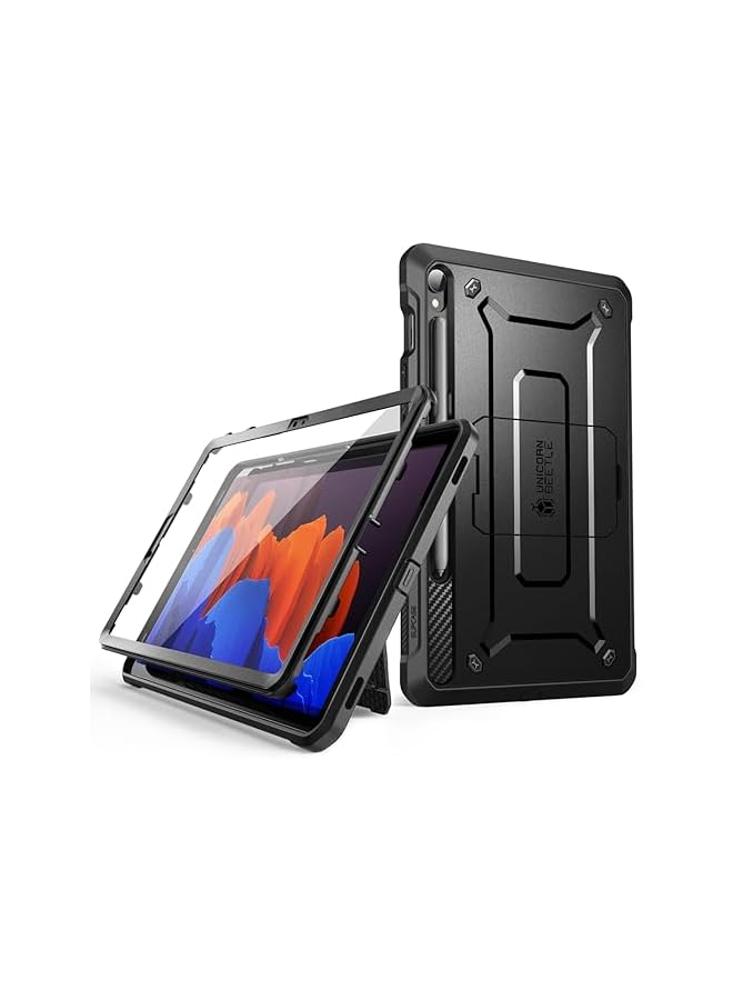سوبكيس حافظة سلسلة SUPCASE Unicorn Beetle Pro مصممة لجهاز Galaxy Tab S9 (إصدار 2023)، حافظة حماية متينة لكامل الجسم مع واقي شاشة مدمج - أسود - Image 1