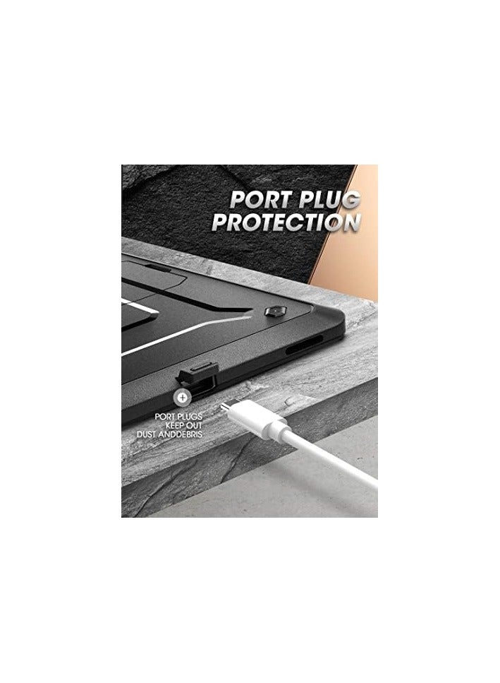 سوبكيس حافظة سلسلة SUPCASE Unicorn Beetle Pro مصممة لجهاز Galaxy Tab S9 (إصدار 2023)، حافظة حماية متينة لكامل الجسم مع واقي شاشة مدمج - أسود - Image 5