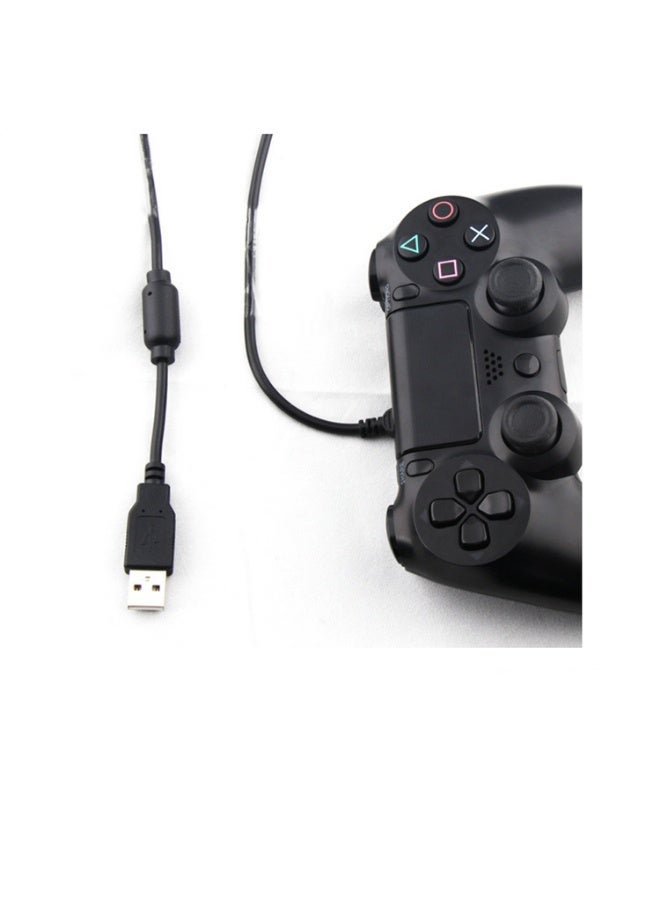 دوبي كابل شحن USB لوحدة تحكم PS4، متوافق مع Sony PlayStation 4 / PS4 / PS4 Slim / PS4 Pro / Xbox One (بطول 6 أقدام / 1.8 متر) - Image 3