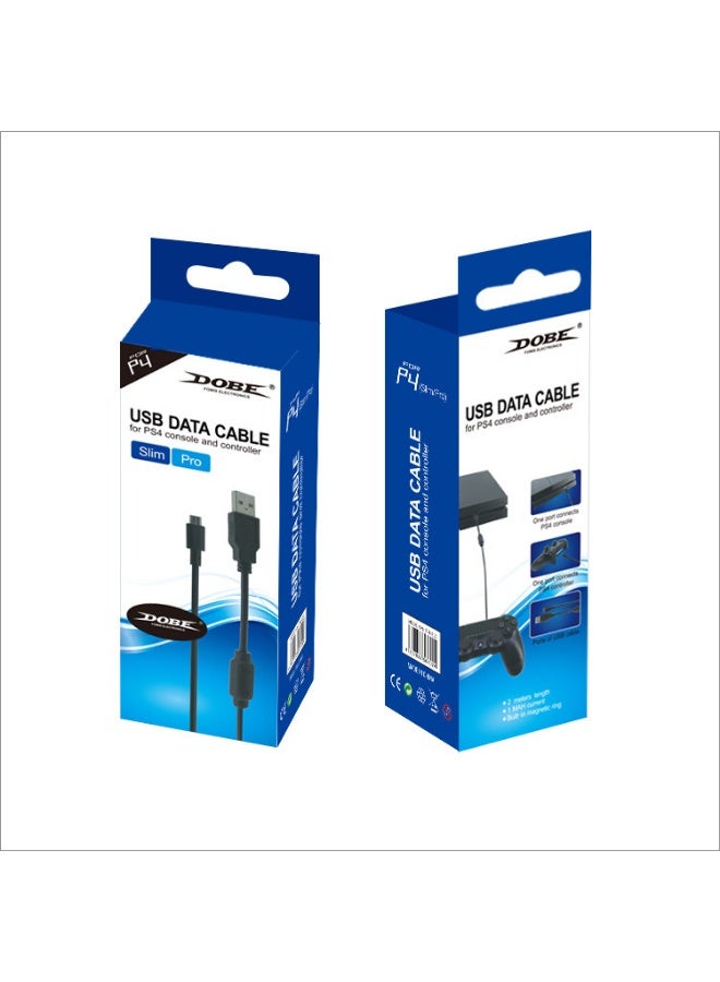 دوبي كابل شحن USB لوحدة تحكم PS4، متوافق مع Sony PlayStation 4 / PS4 / PS4 Slim / PS4 Pro / Xbox One (بطول 6 أقدام / 1.8 متر) - Image 5