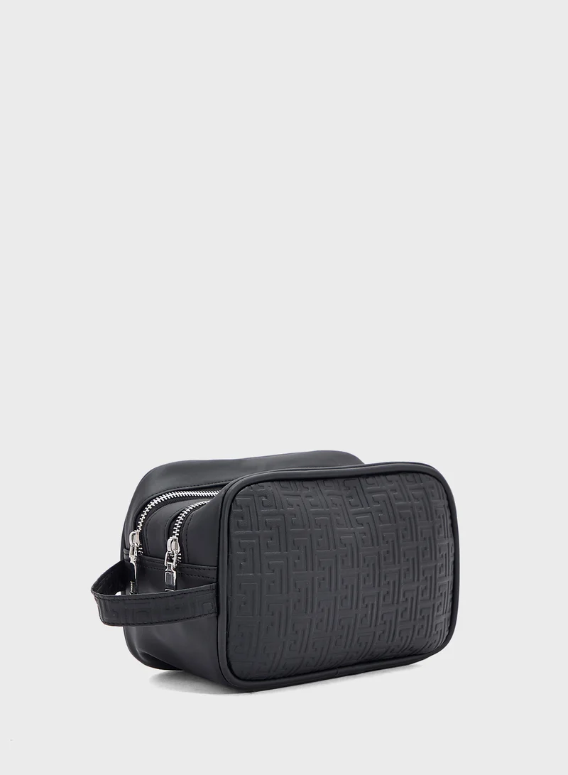 Robert Wood Dual Compartment Travel Kit Wash Bag