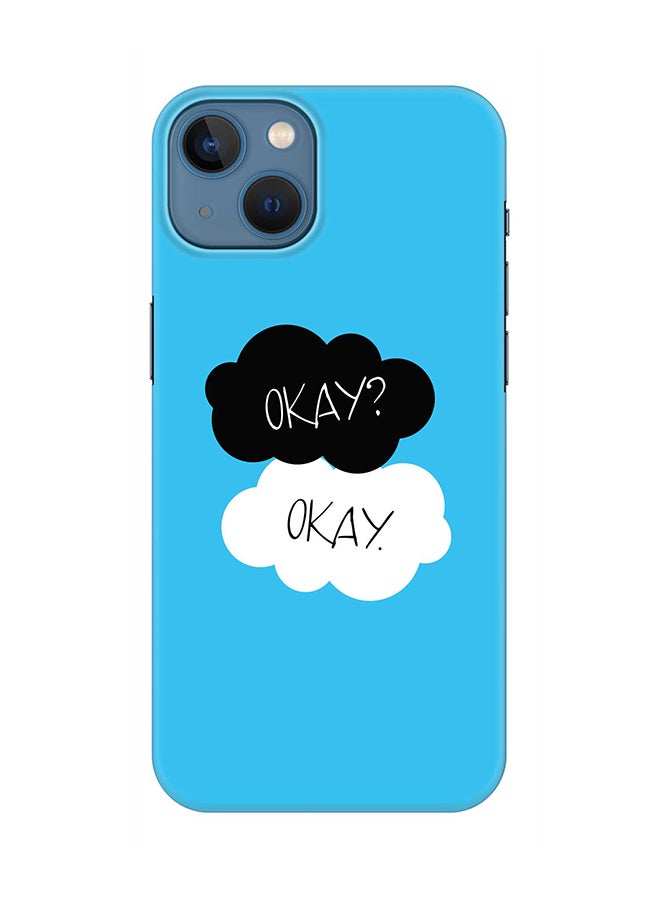 Stylizedd Case for iPhone 15 Slim Snap Classic Series Mobile Cover Hard PC Shield Matte Finish Phone CasePrint - Okay Okay - Image 1