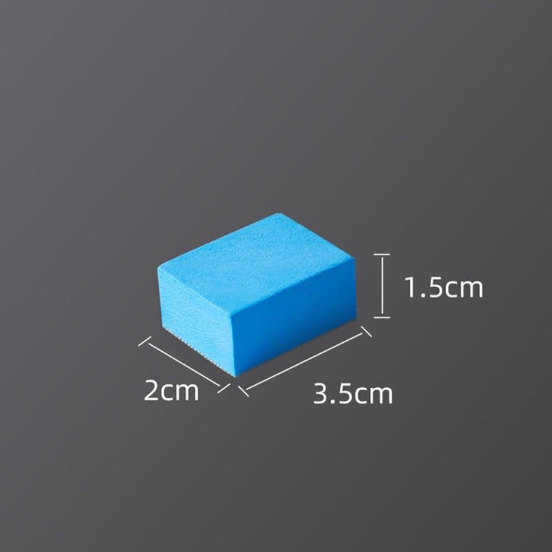 2 Pack Blue Bathroom Glass And Mirror Cleaner Sponge Deep Cleaning Descaler Tool - Image 2