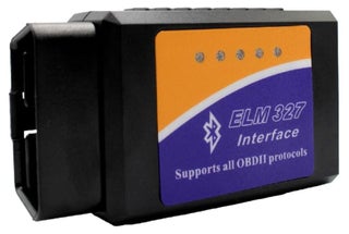 OBD2 Scanner Bluetooth - Car Scanner Compatible with iOS, iPhone, iPad and Android – OBD2 Reader Car Diagnostic Tool Wireless OBD Car Code Reader – Check Engine Code Reader – Upgraded V2.1