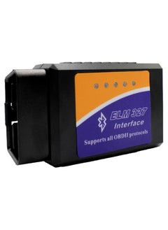 Generic QRG OBD2 Scanner Bluetooth - Car Scanner Compatible with iOS, iPhone, iPad and Android – OBD2 Reader Car Diagnostic Tool Wireless OBD Car Code Reader – Check Engine Code Reader – Upgraded V2.1  - Image 1