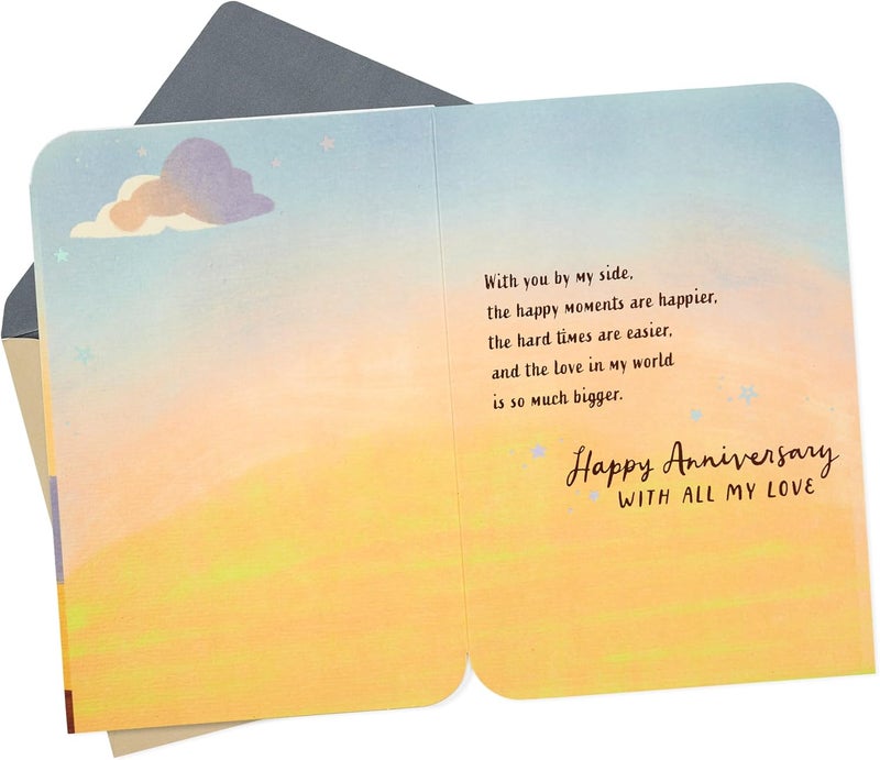 Hallmark Anniversary Card for Husband or Boyfriend - For the Man I Love - Image 2