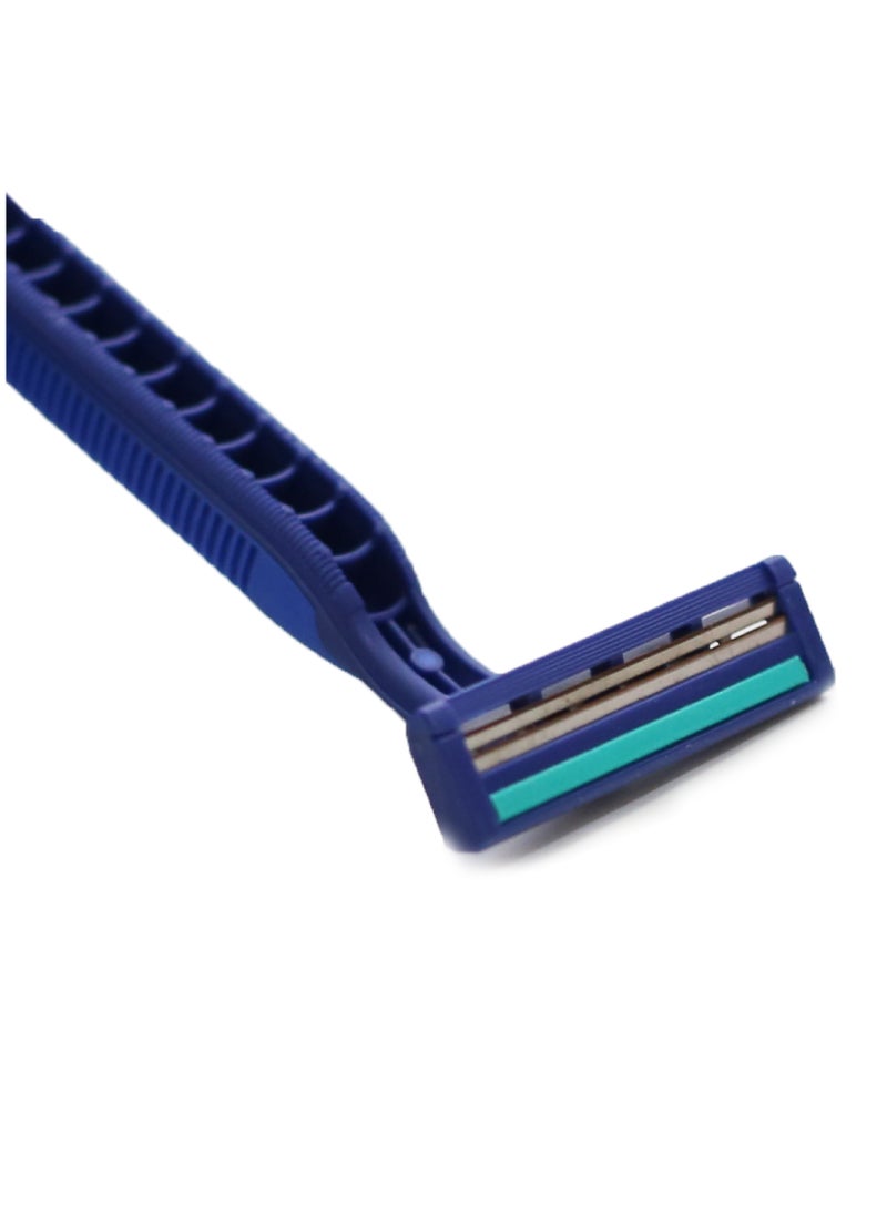 BOLAND LAURA Stainless Steel Disposable Razor Double Blade Razor Pack of 12  - Image 4