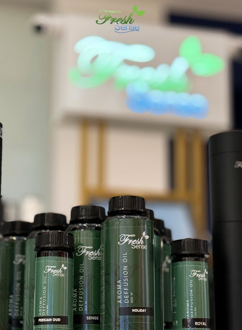 فريش سينس SENSE زيت عطر الديفيوزر – مزيج أروماثيرابي بالفواكه، الزهور، والعنبر – Made in UK - Image 4