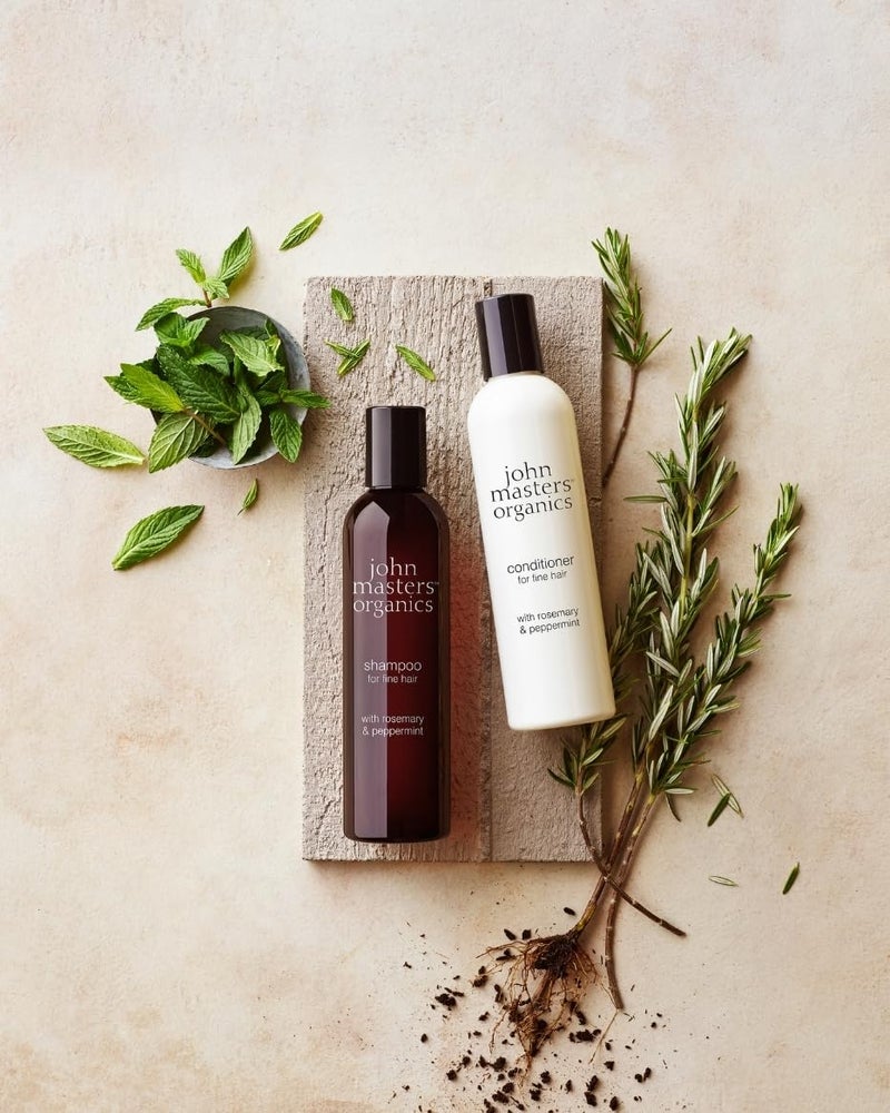 John Masters Organics Conditioner for Fine Hair with Rosemary & Peppermint 8 oz - Image 2