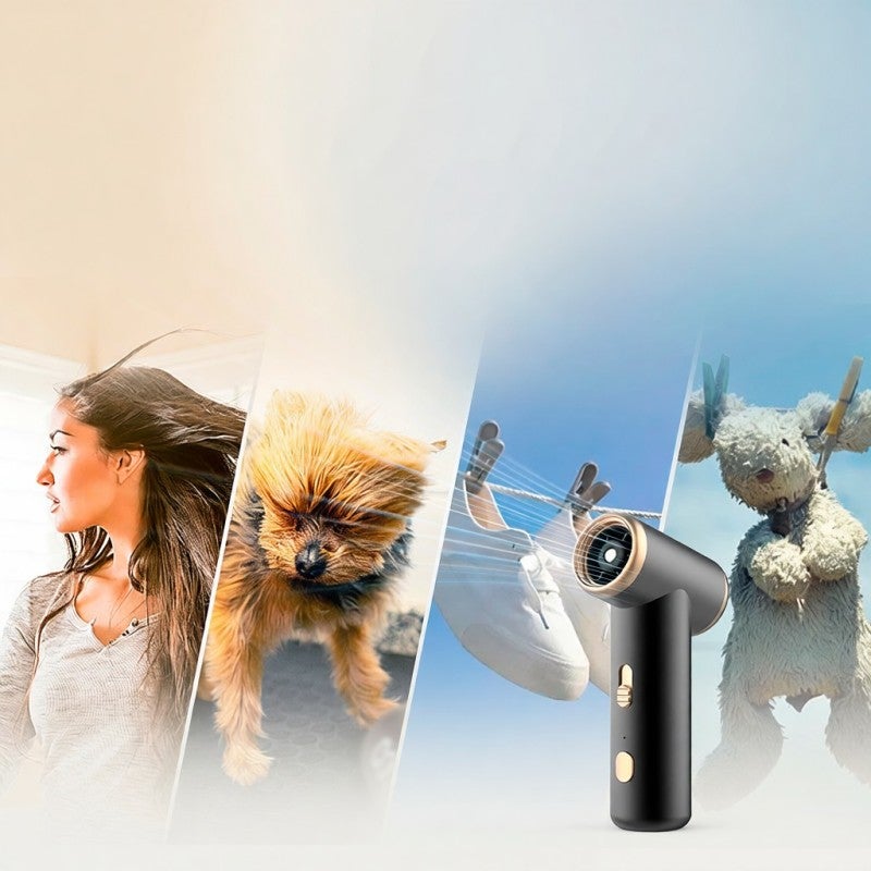  COLBOR Air Duster 60W 100000 RPM Jet Fan - Adjustable Airflow Electric Air Duster - Durable Aluminum Mini Fan for Camera Equipment - Image 4