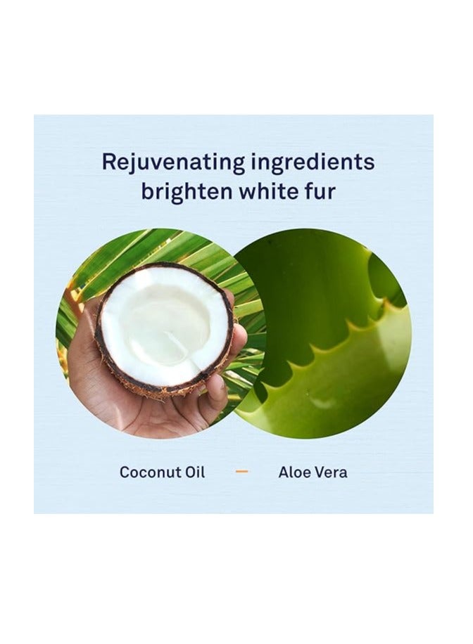 شامبو تفتيح للكلاب ذات الفراء البيضاء برائحة بطيخ مهدئة من بيت بوست مناسب لكلاب المالتيس وشيه تزو وبيشون فريز بسعة 455 مل - Image 3