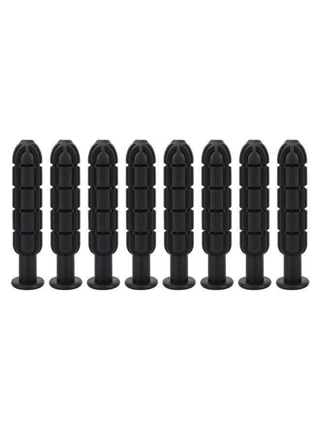 Pilipane Foosball Handle Grips 8 Pcs Octagonal Handles , Foosball Handle Grips , Table Soccer Handle Part Replacement Kids babies Football Plastic Handle Grip for 1/2" Foosball Rods - Image 1