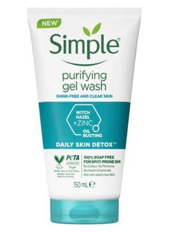 simple Daily Skin Detox Purifying Face Wash 150 ml 