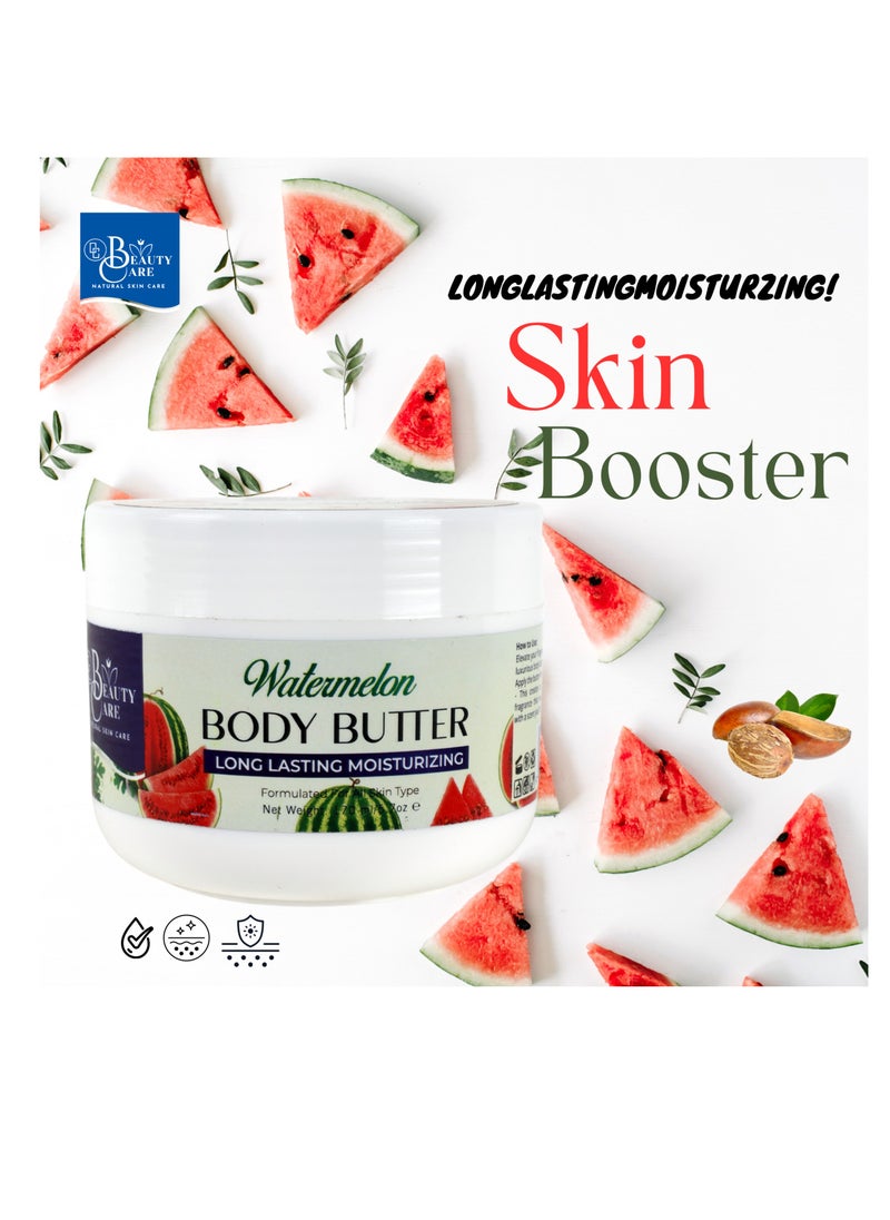 GC Beauty Care GC Beauty Care Body Butter – Watermelon (170ml / 5.7oz) Shea Butter Infused Long-Lasting Moisturizer for All Skin Types – Promotes Anti-Aging & Prevents Skin Problems  - Image 5