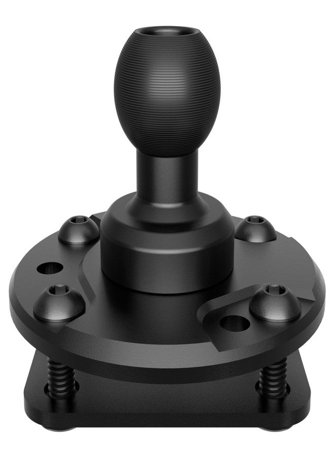 Tackform Round AMPS Mount - 20mm Ball | Aluminum | 7-Hole Drill Base | Mount to Dash, AMPS, or Grid Brackets | Includes Hardware | NOT for 1" / B Sized Systems - Image 1