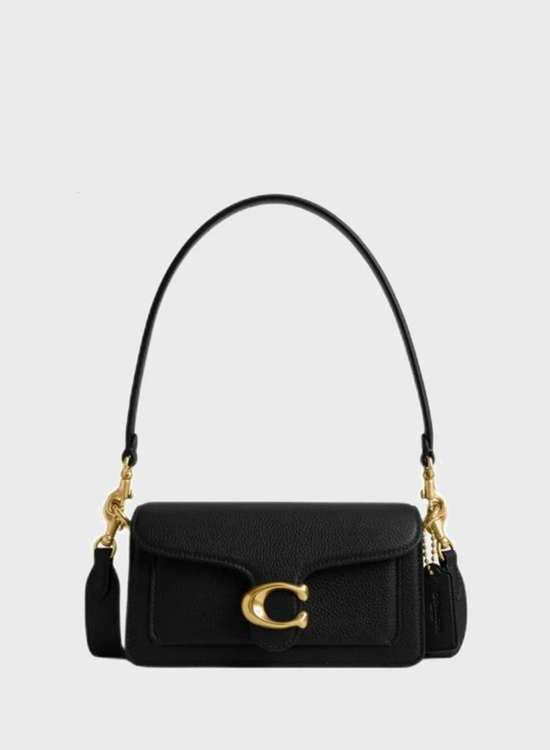 COACH Tabby Shoulder Bag 20 in Polished Pebble Leather