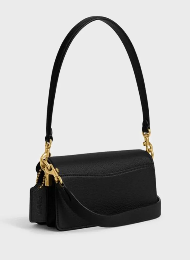 COACH Tabby Shoulder Bag 20 in Polished Pebble Leather
