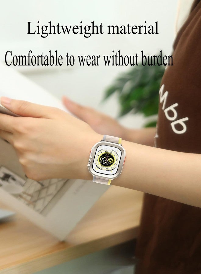 Yrzper Compatible for Apple Watch Ultra 3/2/1 49mm Rugged Case All Around Shockproof TPU Protective Cover Bumper Lightweight and Shock Absorbent for Women Men (2Black) - Image 2