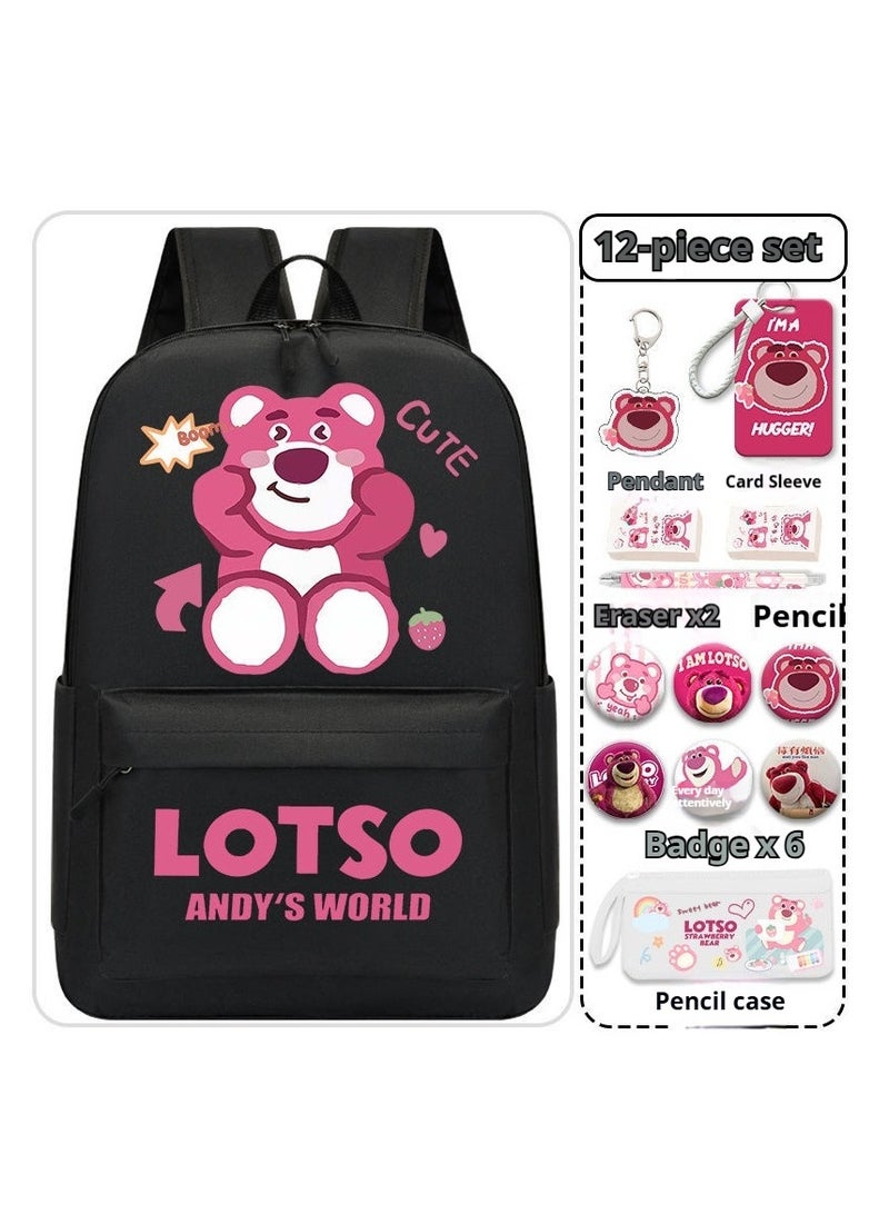 general 13-Piece Cartoon Lotso Backpack Set - Image 1