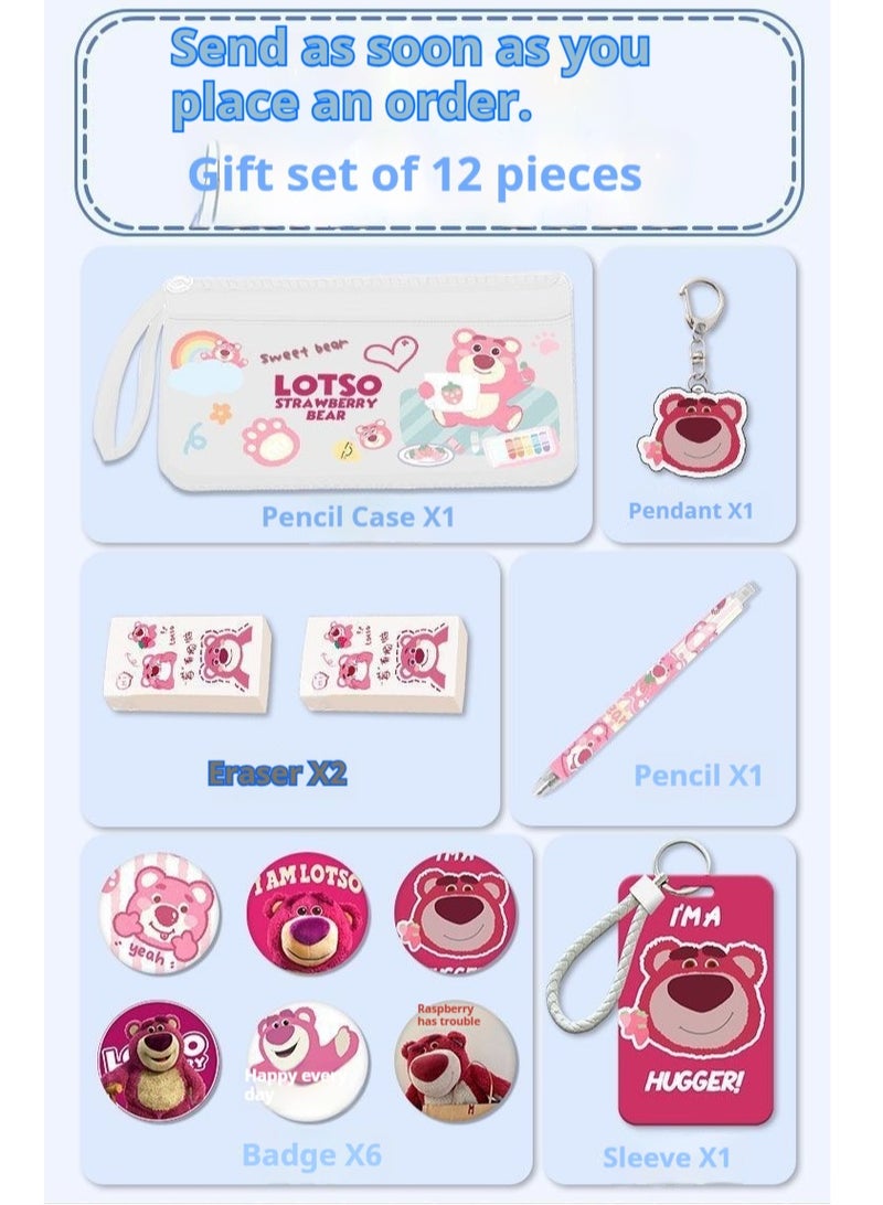 general 13-Piece Cartoon Lotso Backpack Set - Image 2