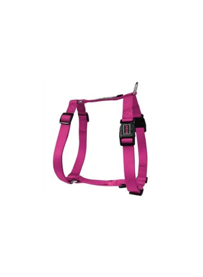 Doco Signature H-Dog Harness Color: Pink, Sizes: L - Image 1