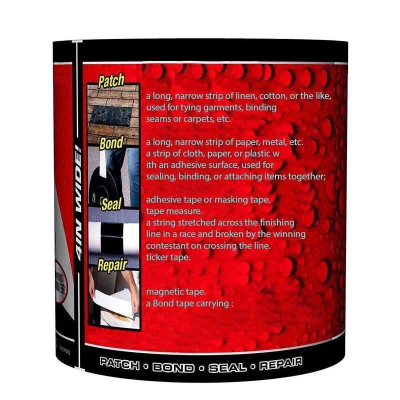 DS ENTERPRISE DS Enterprise | PVC Rubberized Water Leakage Seal Tape Waterproof Adhesive Tape for Seal Leakage Super Strong Adhesive Tape for Water Tank Sink Sealant for Gaps (019)  - Image 3