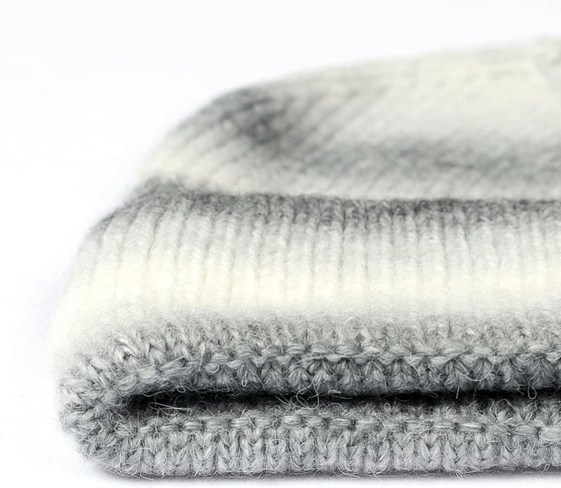 Vgogfly Beanie Men Slouchy Knit Skull Cap Warm Stocking Hats Guys Women Striped Winter Beanie Hat Cuffed Plain Hat - Image 4