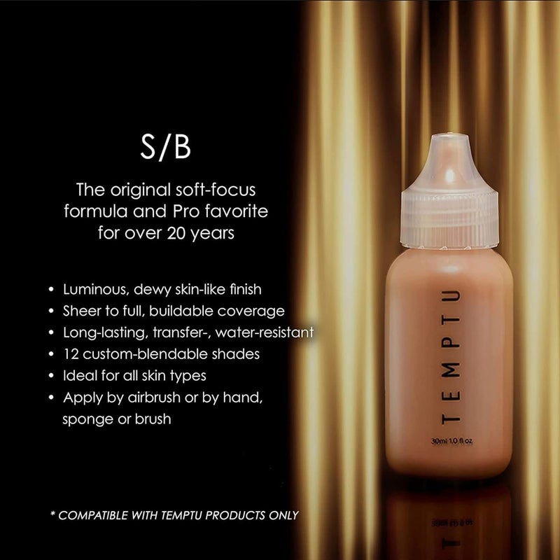 Temptu S/B Airbrush Foundation in 010 Cappuccino - 118.29 ml - Image 3