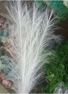 Generic High quality artificial plant, pack of 10 branches, white color, gives beauty to the place  - Image 1