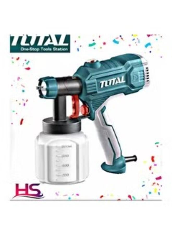 TOTAL Paint Sprayer Gun - 450W Green