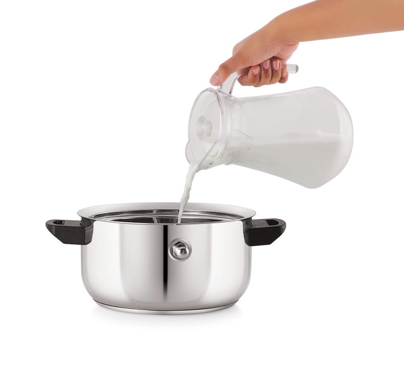 EuroStyle Eurostyle Stainless Steel Sandwich Bottom Milk Boiler (1 Litre) - Image 4