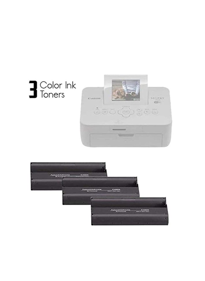 Canon Canon KP-108IN Color Ink Paper Set for Canon Selphy CP910/CP810 Photo Printer, 108 Sheets, White  - Image 3
