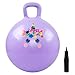 EVERICH TOY Hopper Ball Unicorn Hopping Toys for Kids 18 Inch Bouncy Ball with Handle Purple Inflatable Bouncing Hoppity Hop Toys for Boys and Girls Gifts - Image 4