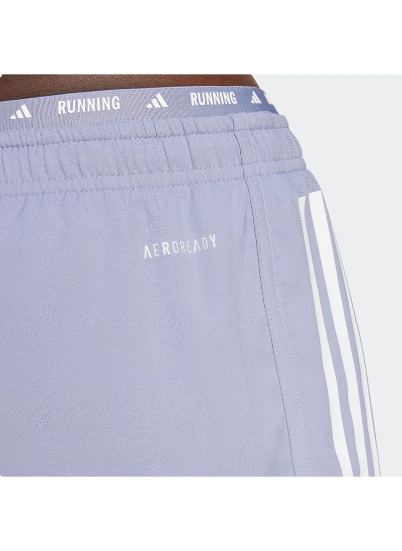 Adidas 2In1 Own The Run 3 Stripe Shorts