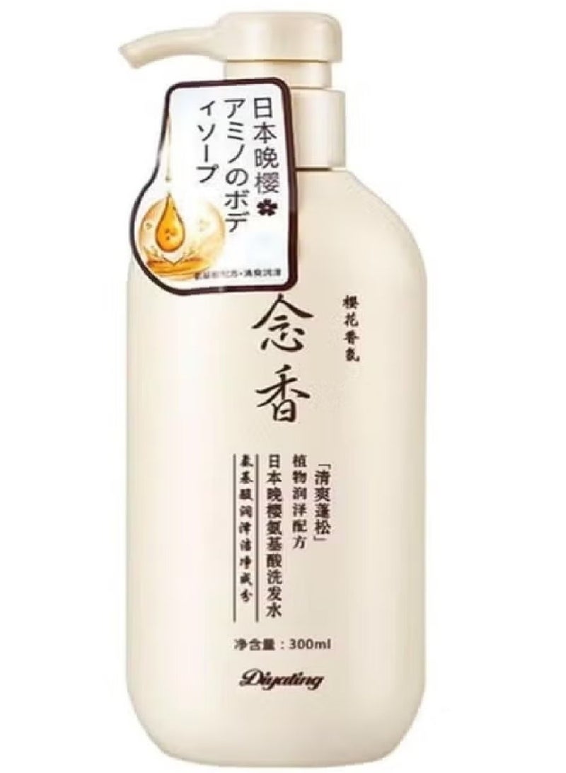 Diyating Sakura Japanese Shampoo For Hair Loss 300ml - Image 1