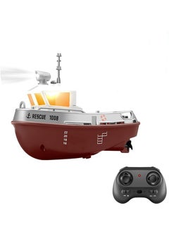 RC Boat 1/144 2.4Ghz for Pools and Lakes High-Speed Remote Control Boat Ship with Dual Motor and LED Light Boats Water Toys - RTR Version - pzsku/Z56F5A2F9AF233EA29220Z/45/_/1733377364/11215fac-1109-43d3-8318-41614aa229ea